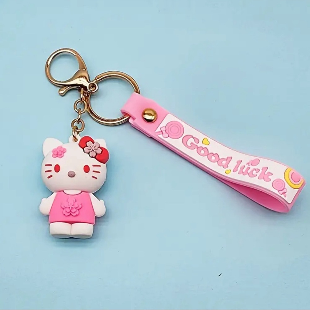Hello KITTY/Friends One Keychain/Bag Charm - Picture 2 of 6